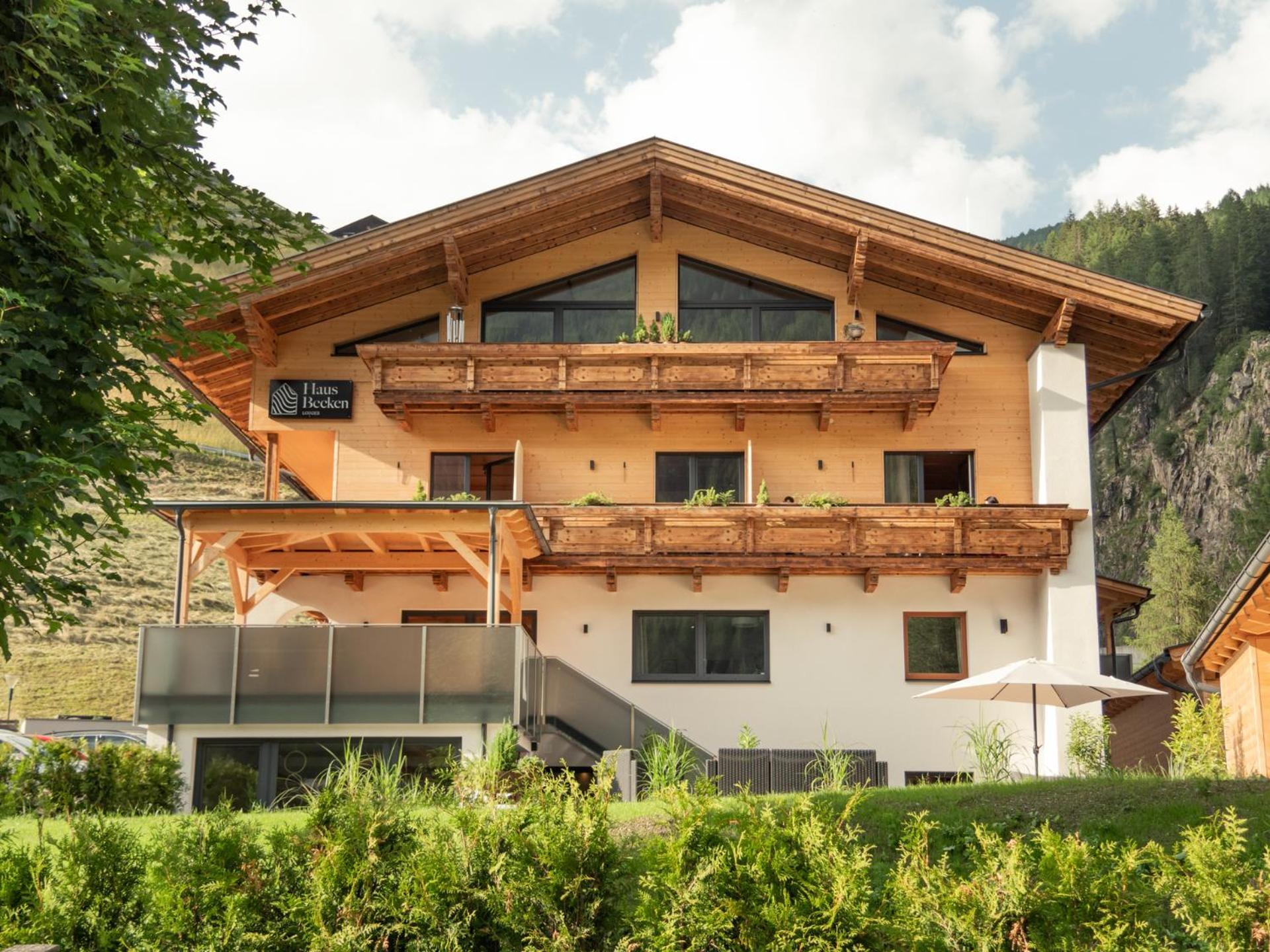 ホテル Haus Becken ザンクト・ヤーコプ・イン・デフェルエッゲン エクステリア 写真